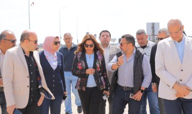 محافظ دمياط تتابع مستجدات الموقف التنفيذى لمشروع تطوير مدخل المحافظة بمنطقة شطا