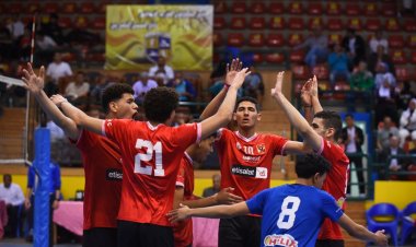 «شباب طائرة الأهلي» يفوز على الزمالك ويتوج ببطولة الجمهورية