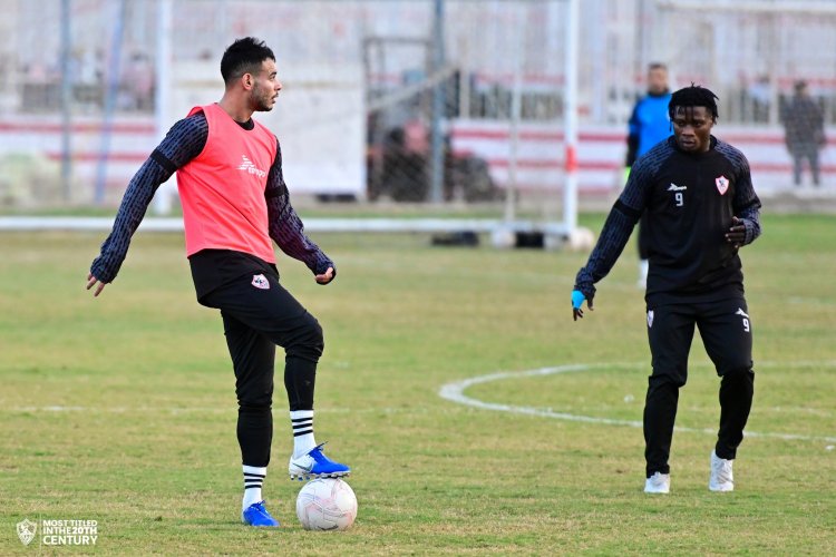 دونجا وعبد الغني ينتظمان في تدريبات الزمالك الجماعية