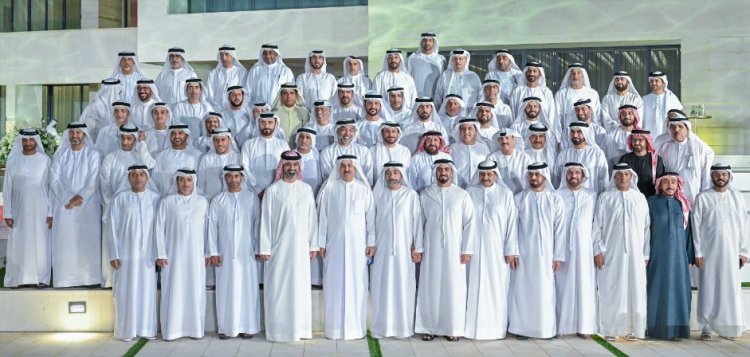 ولي عهد عجمان يقيم مأدبة إفطار رمضاني تكريماً لسيف بن زايد‬‬‬ والدفعة الأولى من طلبة كلية الشرطة أبوظبي