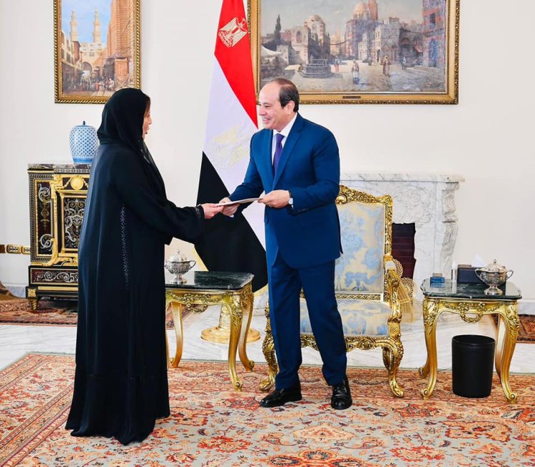 الرئيس السيسي يتسلم رسالة خطية من الشيخ محمد بن زايد يدعوه للمشاركة في القمة العالمية للمناخ COP28
