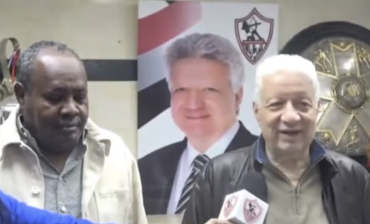 «الجمهور السوداني واع ومتحضر».. مرتضى منصور يستقبل رئيس الهلال