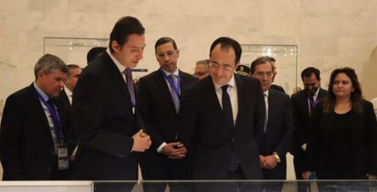 رئيس جمهورية قبرص من داخل المتحف القومي للحضارة المصرية: «ليس له مثيل»