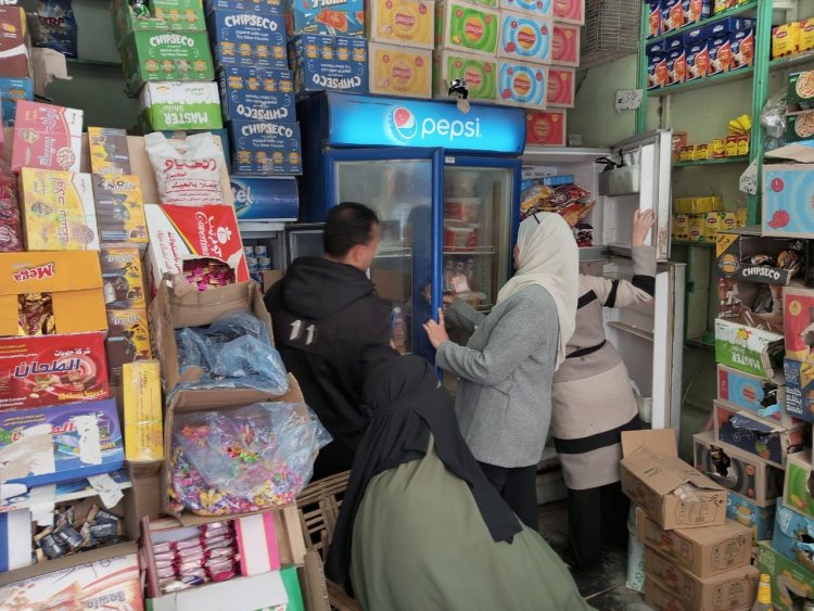 استمرار تنفيذ الحملات التموينية لرفع المعاناة عن المواطنين بالدقهلية