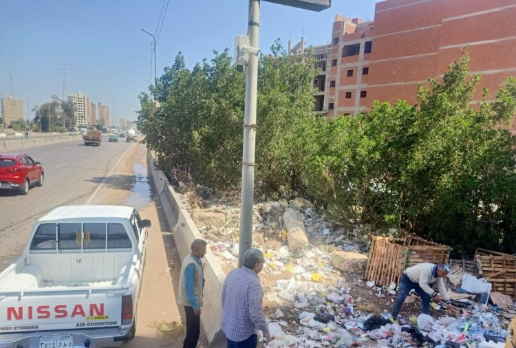 مختار: رفع 400 طن قمامة و30 طن اتربة و10 طن مخلفات بالمنصورة