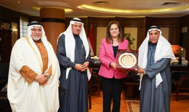 وزيرة التخطيط والتنمية الاقتصادية تلتقي وفد الاتحاد المصري للقبائل العربية بسيناء