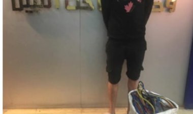 سقوط مسجل خطر بحوزته بطارية سيارة مسروقة بمنطقة التبين 