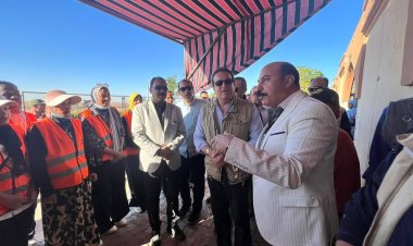 وزير الصحة يتفقد «وحدة الدعم النفسي» لخدمة أطفال أسر القادمين من السودان