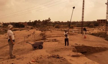 الكشف عن مجموعة من الأواني والأمفورات الرومانية بتل المسخوطة بالإسماعيلية