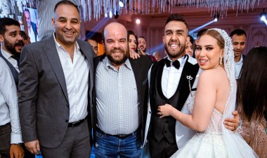 بالصور.. حفل زفاف المؤلف كريم سامي كيمز بحضور نجوم الفن