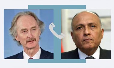 وزير الخارجية يتلقى اتصالاً هاتفياً من مبعوث الأمم المتحدة الخاص إلى سوريا