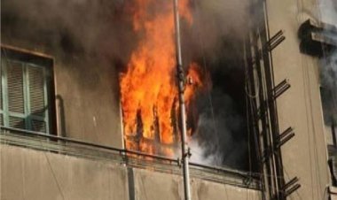 إخماد حريق داخل شقة سكنية بمنطقة أوسيم دون وقوع إصابات