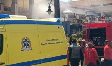 إصابة شخصين في حريق مخلفات بطريق مصر أسيوط الزراعي بأطفيح