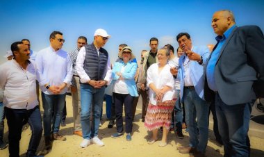 وزيرة البيئة تصطحب الأميرة عالية في جولة تفقدية بمحمية وادى الريان