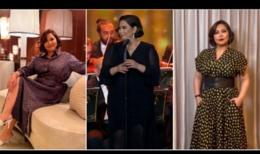 3 إطلالات مختلفة لشيرين عبد الوهاب في حفل «روائع الموجي»