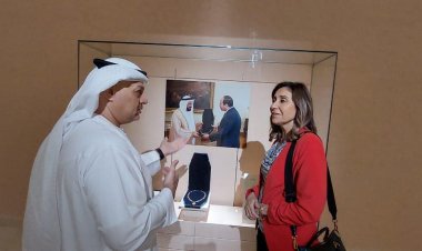 وزيرة الثقافة تتفقد بيت الحكمة ودارة القاسمي بالشارقة وتُشيد بمحتوياتهما