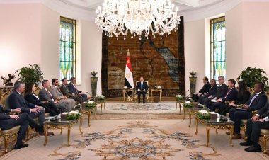السيسي يستقبل رئيس اللجنة الدائمة لشئون الاستخبارات بمجلس النواب الأمريكي