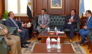 تفاصيل زيارة «البلشي» ووفد مجلس نقابة الصحفيين لـ«محافظ الإسكندرية»