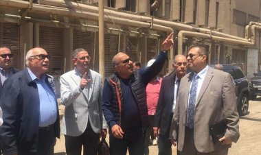 وزير قطاع الأعمال العام يتفقد مشروع تطوير مجمع «مصر حلوان للغزل والنسيج»