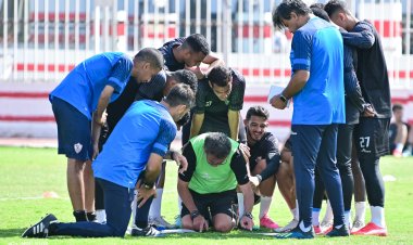 «مران الزمالك».. تدريبات فنية قوية للاعبين وتعليمات خاصة لثنائي الدفاع