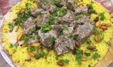 طريقة عمل  المنسف الأردني