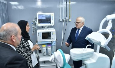 «الخشت» يفتتح مستشفى كلية طب الأسنان التعليمي الجديد بالشيخ زايد