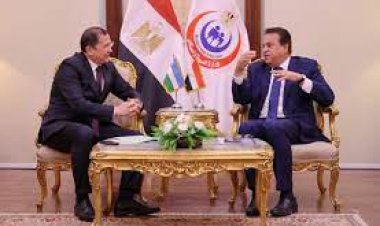 وزير الصحة يناقش مع سفير أوزبكستان تعميق التعاون في مكافحة الفيروسات الكبدية