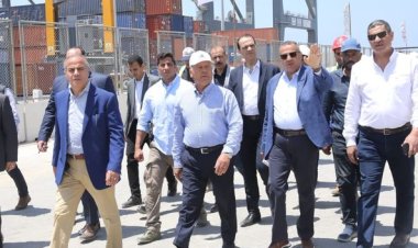 وزير النقل يتفقد محطة «تحيا مصر» متعددة الأغراض بميناء الإسكندرية