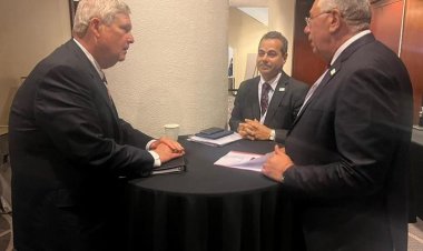 وزير الزراعة يبحث مع نظيره الأمريكي سبل تعزيز التعاون الزراعي المشترك بين البلدين
