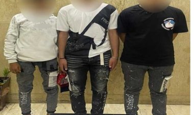 القبض على 4 عاطلين لتحرشهم بالفتيات وممارسة البلطجة أمام مدرسة بحلوان (صور)