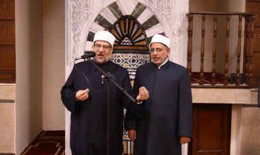 رئيس جامعة الأزهر ووزير الأوقاف يفتتحان مسجدَ كلية التربية جامعة الأزهر بالقاهرة