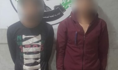 القبض على شابين لقيامهما باستغلال 3 أطفال فى أعمال التسول بالشيخ زايد