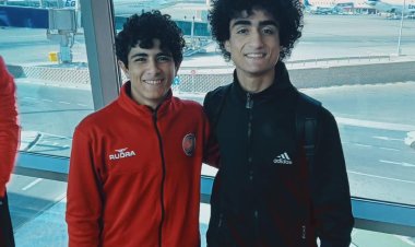 أبطال مصارعة القومي للموهبة بكفر الشيخ ضمن صفوف المنتخب الوطني فى طريقم للبطولة الأفريقية بتونس