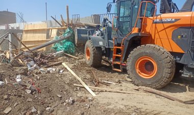 إزالة  245 حالة تعدي على أملاك الدولة في الغربية