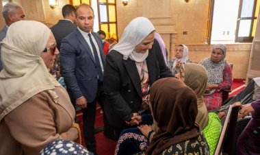 «القباج» في جمعية «الباقيات الصالحات» للاطمئنان على النزلاء بعد الحريق