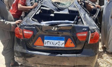 بالأسماء.. إصابة 3 أشخاص إثر تصادم ملاكى مع تروسيكل في قنا