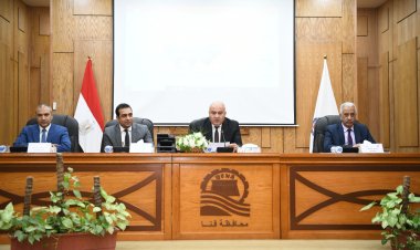 محافظ قنا يعلن رفع درجة الاستعداد القصوى لإستقبال موسم إرتفاع منسوب مياه النيل