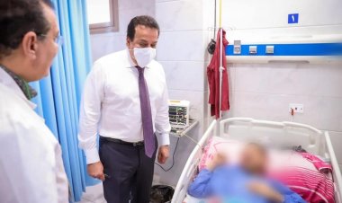 وزير الصحة يتفقد مستشفى حلوان العام.. ويوجه بفتح تحقيق حول نقص المستلزمات الأساسية بالعيادات