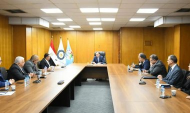 وزير البترول يستقبل وفد لجنة التعدين بغرفة التجارة الأمريكية فى مصر