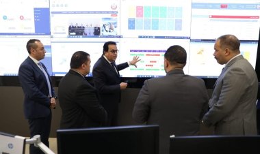 وزير الصحة يتفقد ديوان عام الوزارة في العاصمة الإدارية الجديدة