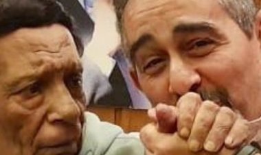 مصطفى هريدي يحتفل بعيد ميلاد الزعيم عادل إمام في أحدث ظهور له