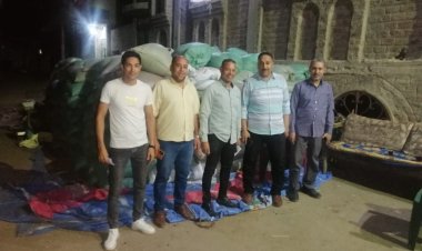 أسيوط .. ضبط 3 مخازن بأبنوب بداخلها 150 طن قمح محلي قبل بيعها بالسوق السوداء