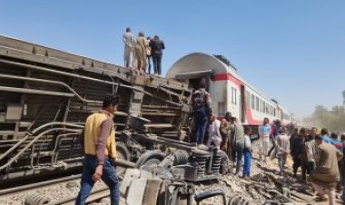 بعد حادث قطار طهطا.. إحالة 7 من العاملين بالسكة الحديد للمحاكمة التأديبية