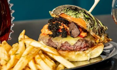 مصنوع من الذهب.. مطعم أمريكي يصدر أغلى برجر في العالم