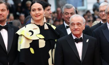 جلسة تصوير لأبطال فيلم «killers of the flower moon» في كان السينمائي