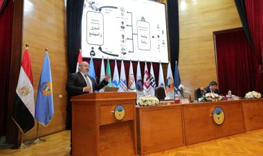 جامعة طنطا تنظم محاضرة لمناقشة خطط البحث العلمي في مجالات التوظيف والابتكار
