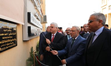 وزير التعليم العالي يفتتح عددًا من المنشآت التعليمية والخدمية بجامعة طنطا