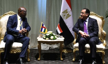 «مدبولى»  يلتقى رئيس وزراء أفريقيا الوسطى