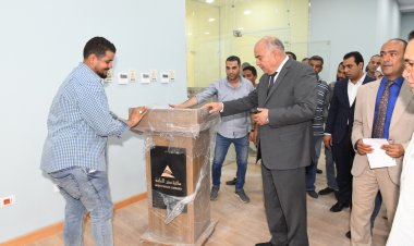 تضم 14 ألف كتاب.. محافظ قنا يتابع التجهيزات النهائية بمكتبة مصر العامة تمهيدًا لإفتتاحها