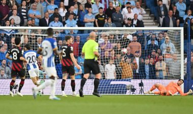 برايتون يُجبر مانشستر سيتي على التعادل